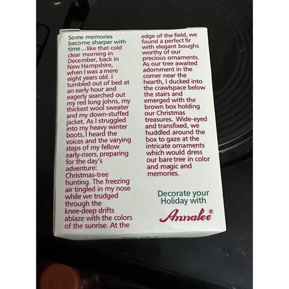 Annalee Christmas Ornament Santa Mouse With Candy Cane - Picture 5 of 5